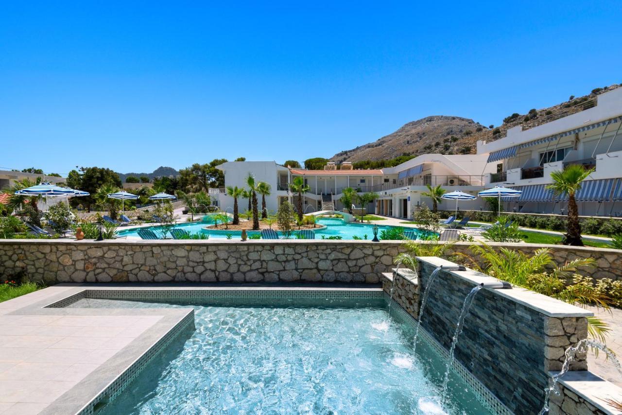 Paradise Garden Kolymbia Bagian luar foto