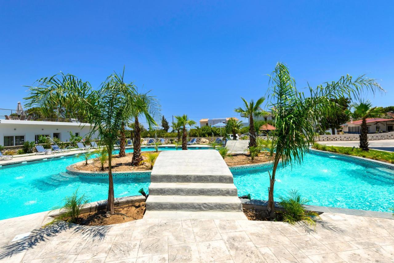Paradise Garden Kolymbia Bagian luar foto